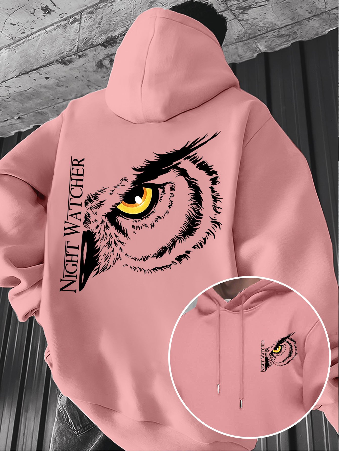 سترة رياضية بغطاء للرأس مطبوعة - مراجعة Fashion Street Night وسعره